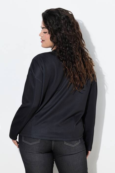 Chaqueta college, ligeramente oversize, estampados