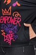 Chaqueta college, ligeramente oversize, estampados