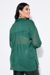 Bluse, oversized, chiffon med struktur, langermet