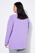 Blazer, oversized model, voering met luipaardmotief