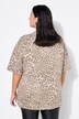 T-shirt oversize, imprimé léopard