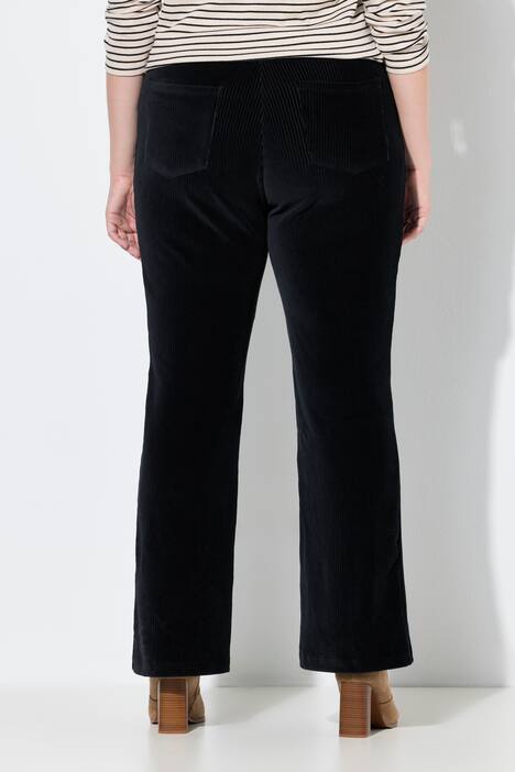 Corduroy instapbroek Mary, elastische tailleband, biologisch katoen