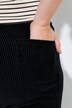 Corduroy instapbroek Mary, elastische tailleband, biologisch katoen