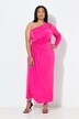 Maxi-jurk, off-shoulder, wikkellook, mouwloos/lange mouw