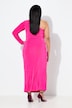 Maxi-jurk, off-shoulder, wikkellook, mouwloos/lange mouw