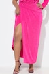 Maxi-jurk, off-shoulder, wikkellook, mouwloos/lange mouw