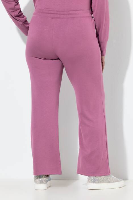 Pantalón de jogging, pierna recta, cintura elástica, bolsillos