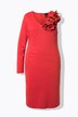 Robe en jersey avec application floral, one shoulder
