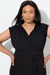 Robe maxi en jersey sans manches, avec décolleté en V et ruché