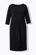 Robe midi sans manches avec drapé