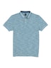 Herren Polo-Shirt meliert , Hellgruen