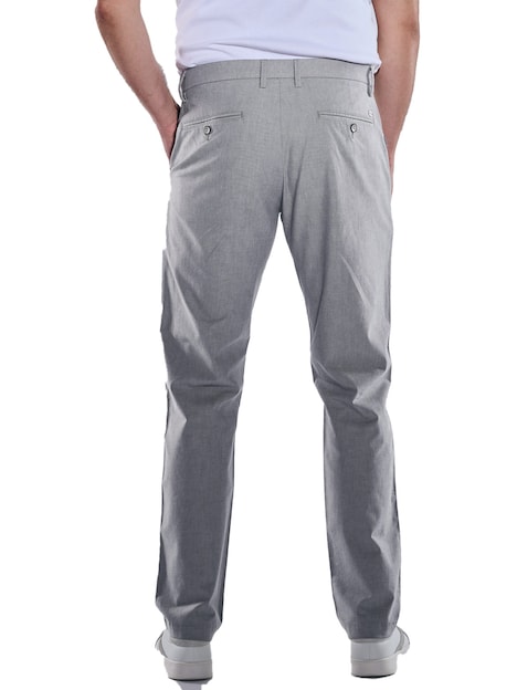 Herren Chino regular , Hellgrau