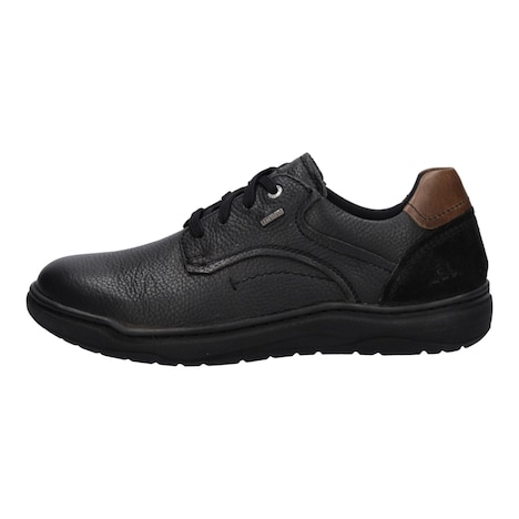 Herren Halbschuh Baxter 51, schwarz-kombi