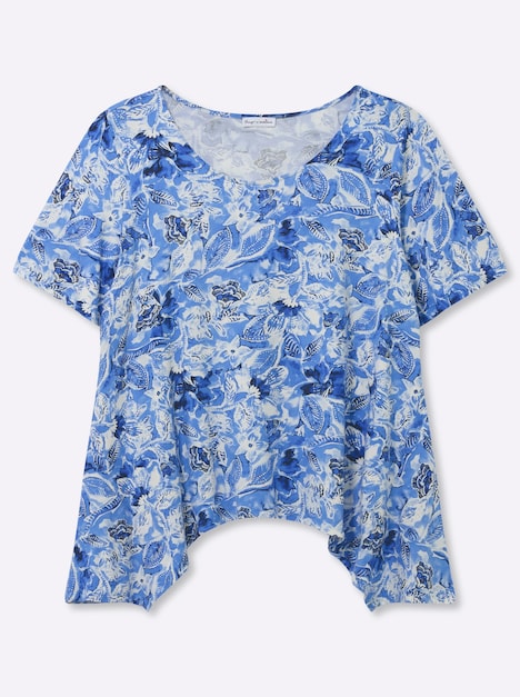 T-Shirt Kurzarm Ohne Kragen