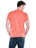 Herren T-Shirt gestreift , Hellrot