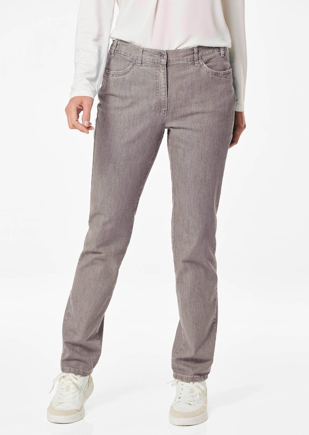 Edel geschmückte Jeanshose Carla