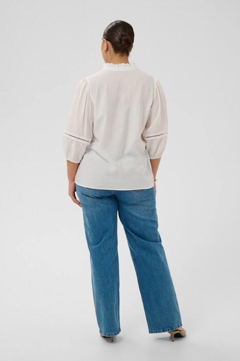 Langarm-Bluse Regular fit