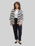 Cardigan mit Streifenmuster