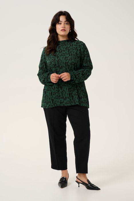 Langarm-Bluse Regular fit
