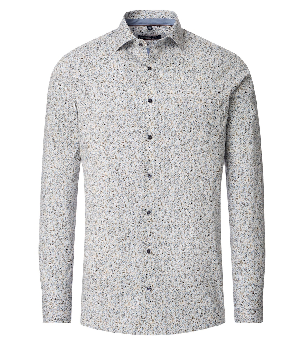 Businesshemd Print Modern Fit