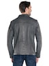engbers Herren Lederjacke aus Nubuk-Leder , Grau