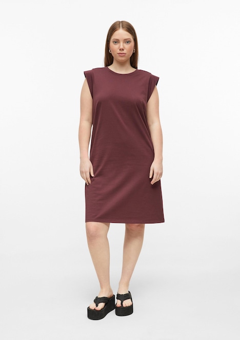 Knielanges Jerseykleid