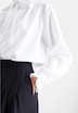 Damen Ausgestellte Bluse - Gestreift