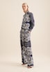 Damen Hose - Tuchprint