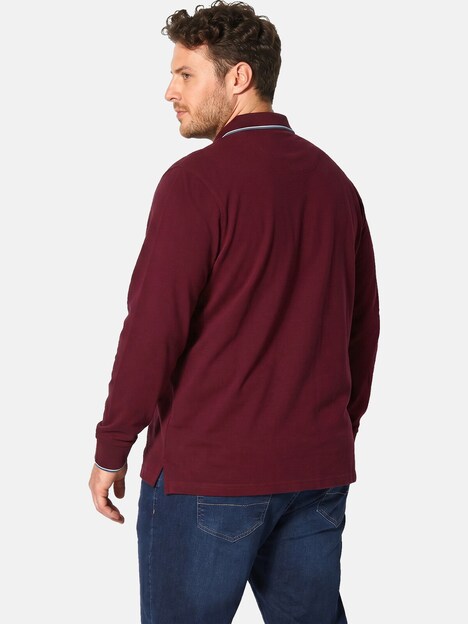 Langarm-Poloshirt MILANVETZO