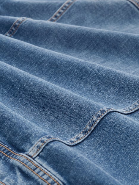 Jeansjacke mit Bio-Baumwolle