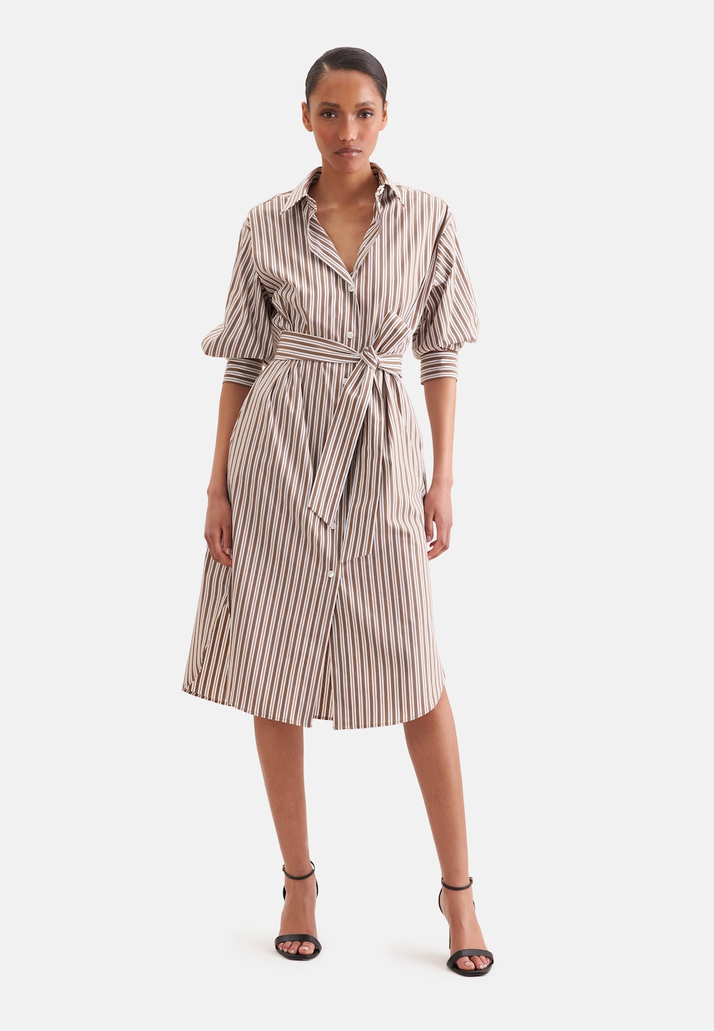Damen Kleid - Gestreift