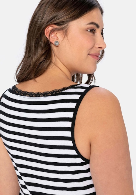 Tanktop Ärmellos Sonstiges Muster