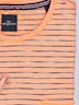 Herren Rundhals T-Shirt mit Brusttasche , Orange