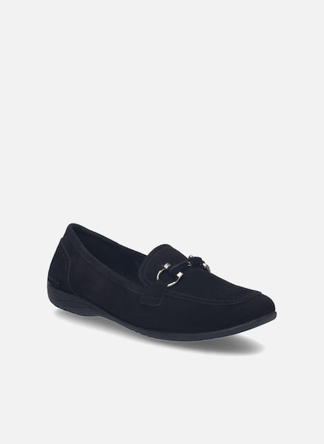 Damen Ballerina Fenja 34, black-black