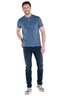 engbers Herren Henley T-Shirt , Brilliantblau