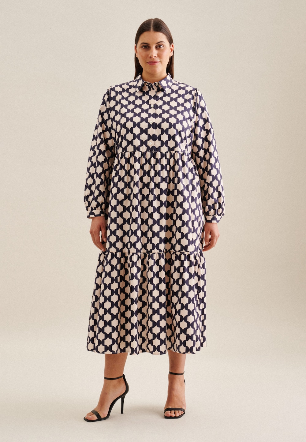 Damen Kleid - Geometrische Muster