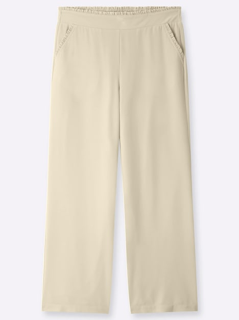 Hose Hose mit französischen Taschen normal Elastische Einsätze
