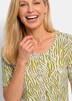 Viscose shirt met zebraprint