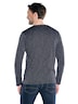 Herren Langarm-Shirt regular , Saphirblau