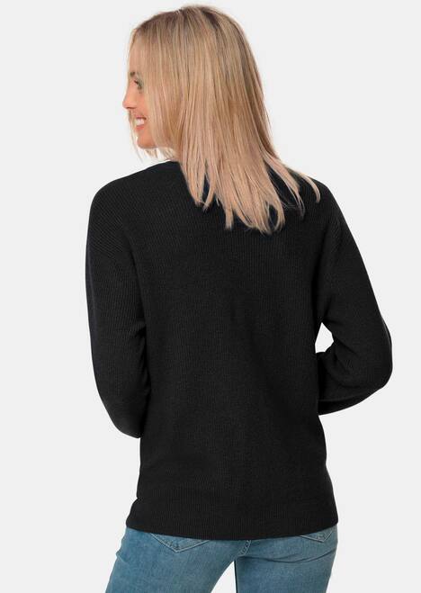 Kaschmirpullover mit Rundhals