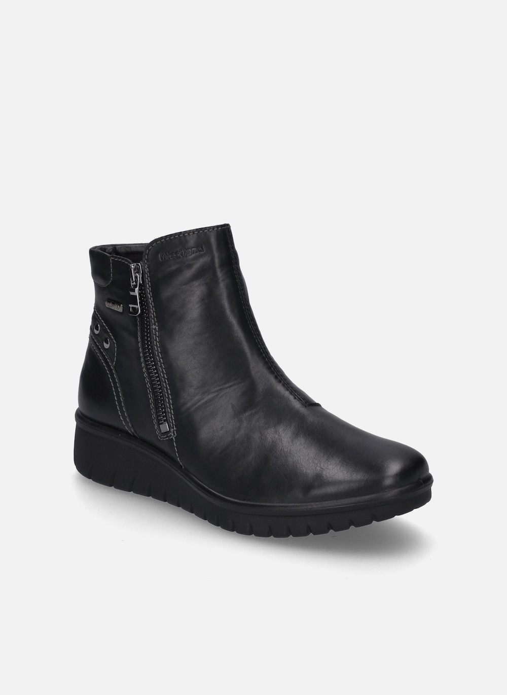 Damen Stiefelette Calais 95, schwarz