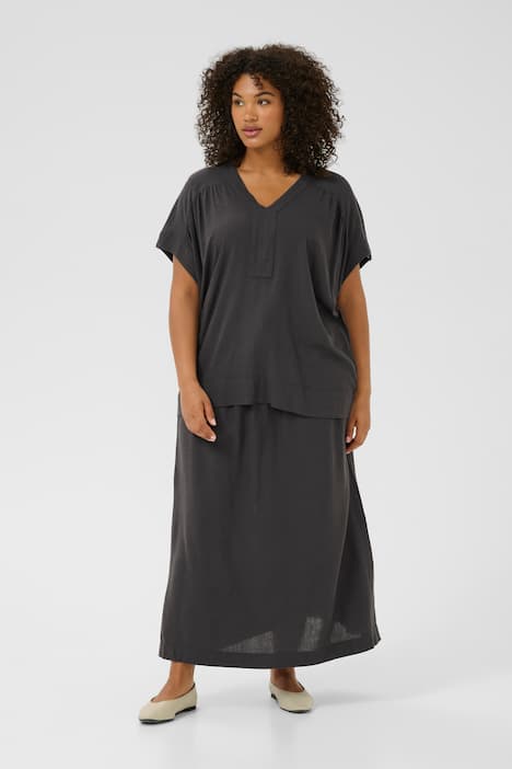 Kurzarm-Bluse Loose fit