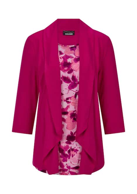 Viskoseshirt in Twinset-Optik