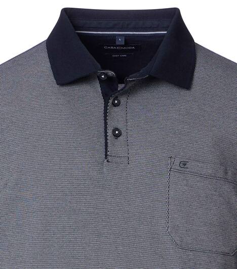 Polo-Shirt Langarm gestreift
