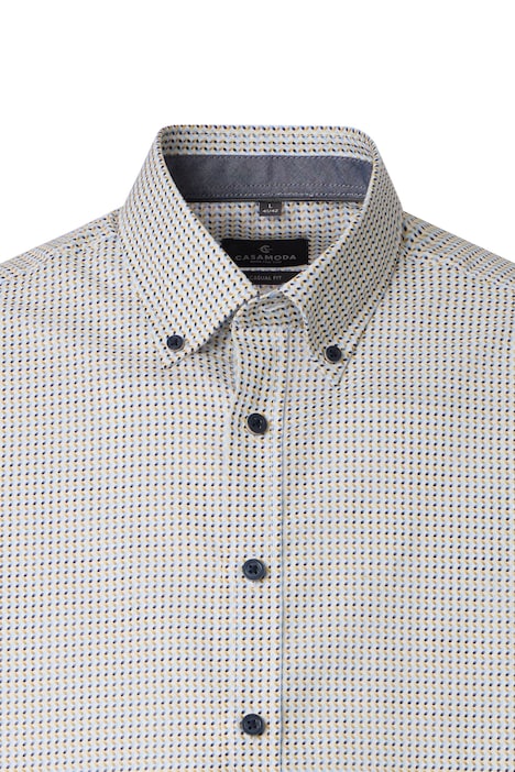 Freizeithemd Kurzarm Print Comfort Fit