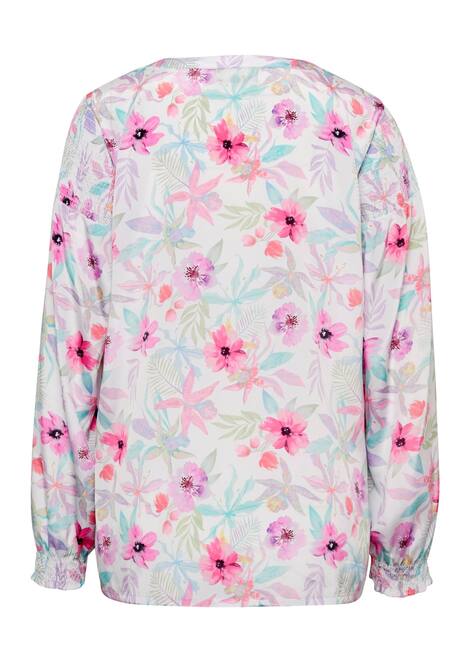 Druckbluse aus Polyester
