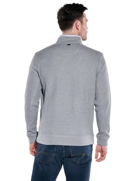 engbers Herren Sweatshirt regular , Silbergrau