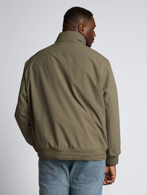 Blouson Jacke mit verstaubarer Kapuze