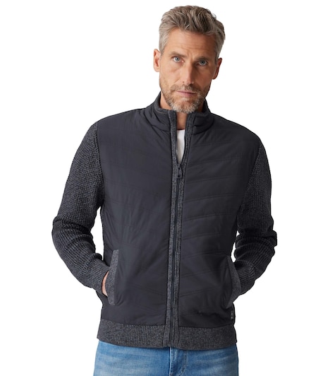 Strickjacke uni