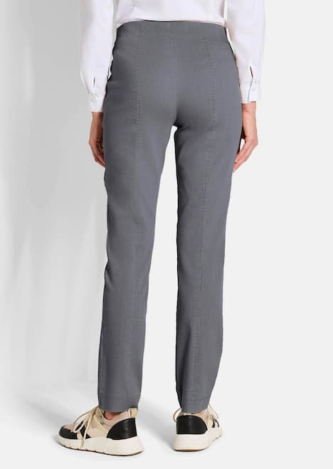 GOLDNER Broek LOUISA Bengaline broek LOUISA in denimlook